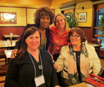 Wambui Bahati With Presenters of "I Am Domestic Violence", Halifax, Nova Scotia, 2012 