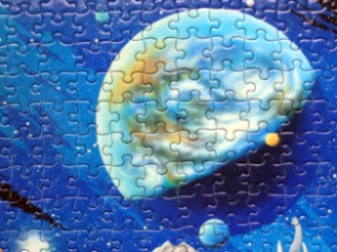 puzzle of earth