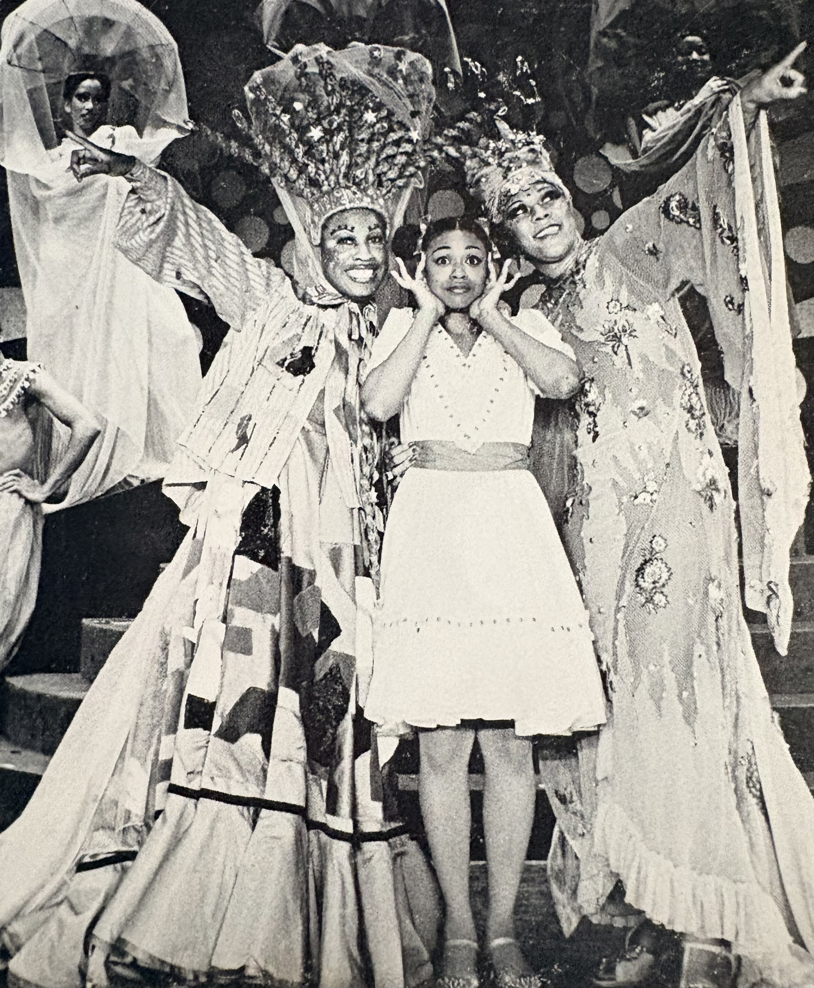 1978–1979. The tour ran from June 1978 through July 1979 - Wambui (John Ann Washington) as Addaperle, Deborah Malone as Dorothy, Juanita Fleming as Glenda