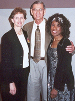 Wambui Bahati with Habitat Founders