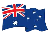 australian flag no background