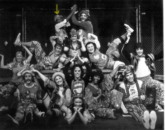 The cast of Godspell at Ford's Theater - Washington, DC - 1973